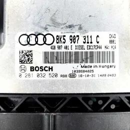 Блок управления двигателем 8K5907311C audi