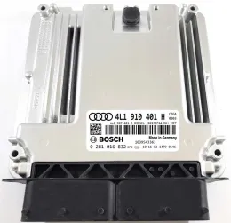 Блок управления ECU 4L1910401H ecu audi q7 3.0tdi 0281016832