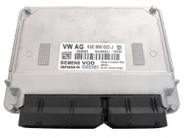 Блок управления ECU 03E906023J ecu polo fabia 1.2 5wp40844 04