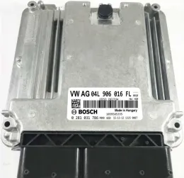 Блок управления ECU 04L906016FL ecu vw audi 0281031786