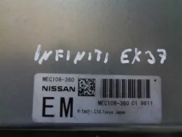 Блок управления двигателем MEC108-360 infiniti ex37