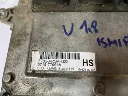 Блок управления 37820-RSA-G22 honda civic viii ufo 1,8 ishift