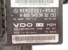 Блок управления двигателем 0255453032 mercedes a168 w168 1.4b