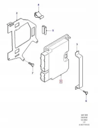 Блок управління двигуном 1111315 pcm ford galaxy tdi tc 1.9