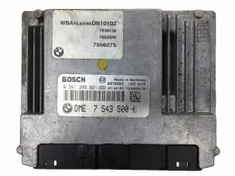 Блок управління двигуном 7566890 bmw e63 e64 e65 e66 7543500 0261209021