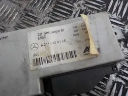 Блок управління 2118708126 Mercedes W211