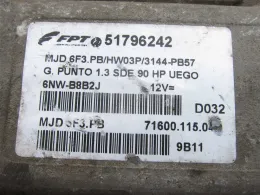 Блок управління MJD 6F3.PB 51796242 mjd6f3.pb fiat grande punto