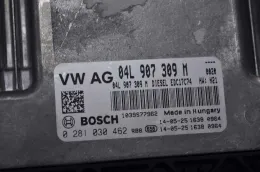 Блок управления двигателем 04L907309M/R/E/P vw passat golf