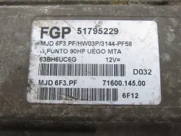 Блок управления MJD6F3.PF 51795229 fiat grande punto