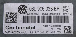 Блок управления двигателем 03L906023EP vw 5wp42856aa