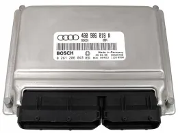 Блок управления ECU 0261206043 ecu audi a4 a6 1.8t 4b0906018a