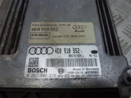 Блок управления двигателем 4E0910552H audi s8 d3 4e0910552