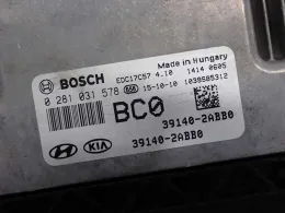 Блок управления 39140-2ABB0 hyundai i30 ii 1.6 crdi 15r 0281031578