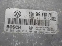 Блок управления 0261206263 vw 06a906018fm