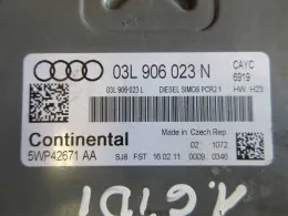 Блок управління двигуном 5WP42671AA audi a3 8p lift 1.6 tdi 03l906023n