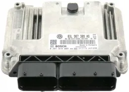 Блок управління ECU 03L907309AG ecu yeti 2.0 tdi 0281019009 - фото