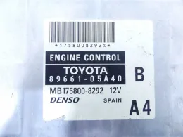 Блок управления MB175800-8292 toyota avensis ii t25 lift 2.0 d4d 89661-05a40