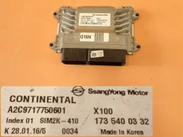 Блок управления двигателем A2C9717750601 ssangyong tivoli xlv 1.6 e-xgi