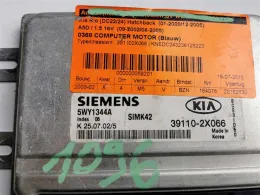 Блок управления ECU 5WY1344A kia rio 1.5b 16v 39110-2x066 ecu