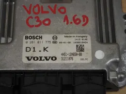 Блок управління двигуном 4N5112A650BB volvo c30 0281011775