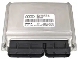 Блок управления ECU 0261207943 ecu audi a4 1.8 t 8e0909018a - фото