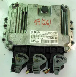 Блок управления 966698688 citroen c3 ii 1,4hdi 0281017388