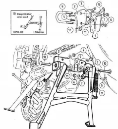 Блок управления 5059350001 mb hepco becker honda cb 600 f hornet