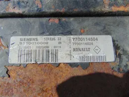 Блок управления S110010002B 7700114504 sirius 32 renault