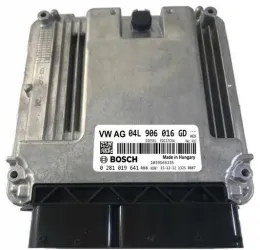 Блок управления ECU 04L906016GD ecu vw 2.0 0281019641