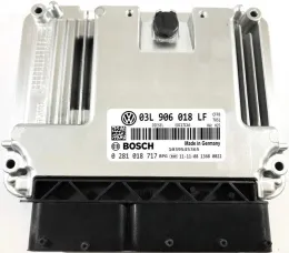 Блок управления ECU 0281018717 ecu vw tiguan cffb 03l906018lf