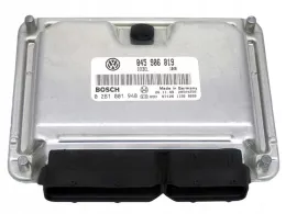 0281001940 блок управління ECU Volkswagen Polo 2003