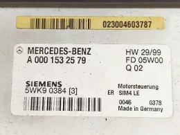 Блок керування двигуном A0001532579 mercedes w203 c 2.0 kompresor 5wk90384