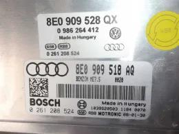 Блок управления двигателем 8E0909528QX immo audi a4 b7 1.8t bfb 8e0909518aq