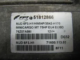 Блок управління 71600.113.01 fiat fiorino 1.3 51812866 - - - mjd6f3.h1