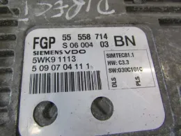 55558714 блок управления ECU Opel Vectra C 2007