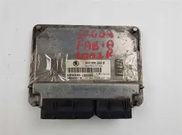 Блок управління двигуном 074906033D ecu skoda fabia