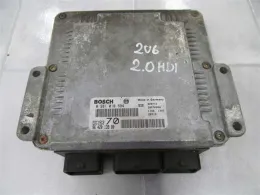 Блок управления двигателем 0281010594 peugeot citroen 2.0 hdi 9642013980