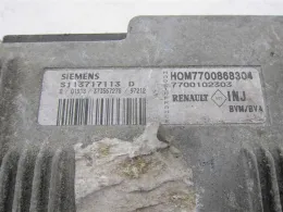 Блок управления S113717113D 7700868304 7700102303 renault