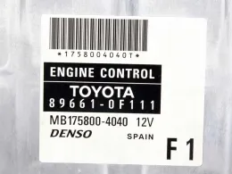 Блок управління двигуном 175800-4040 Toyota corolla verso ii 2.2 d-4d