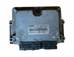 Блок управления 46534156 fiat punto 1.9 0281001955