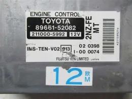 Блок управління двигуном 89661-52082 Toyota yaris i 1.3b