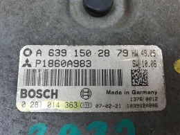 0281014363 блок управления ECU Mitsubishi Colt 2006