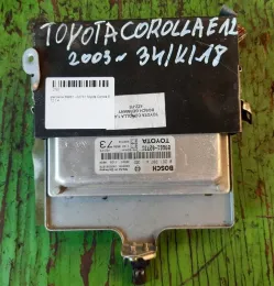 Блок управления двигателем 89661-02731 toyota corolla