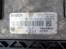 0281011943 блок управління ECU Opel Astra H 2004