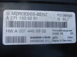 Блок управління двигуном A2710103245 mercedes 1.8 kompresor cl203 clc a2711535291