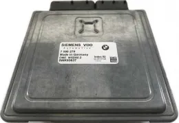 Блок управления ECU MSD80.2 ecu bmw 2.0 7580279 5wk93637