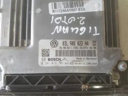 03L906022HA блок управління ECU Volkswagen Tiguan 2009