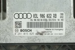 Блок управления 0281015825 audi a3 8p 2.0 tdi 03l906022rb