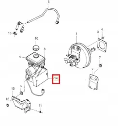 Блок управления ABS 3466072 volvo 440 93-97r 460 93-97