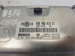 038906019GT блок управління ECU Volkswagen PASSAT B5 2002